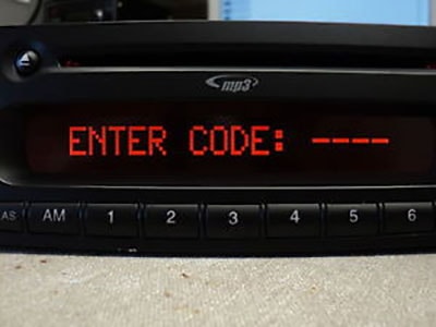 enter blaupunkt  radio code