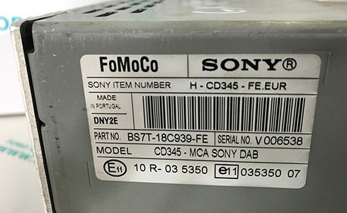 fomoco serial number