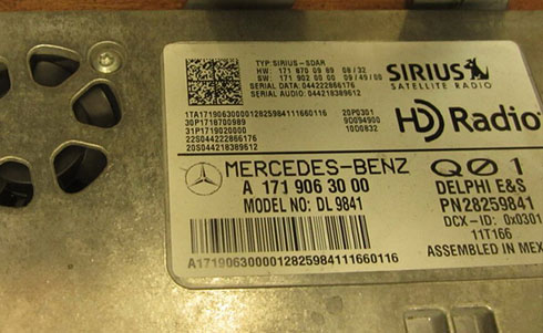 mercedes serial number