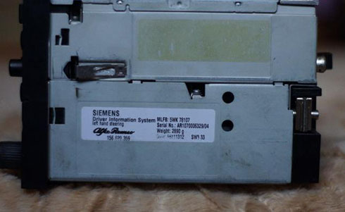 siemens serial number